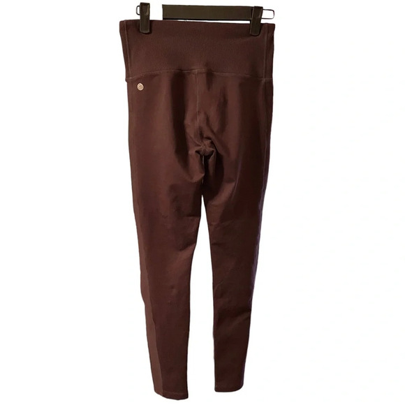 ZELLA BURGUNDY 7/8 LEGGINGS - Picture 2 of 4